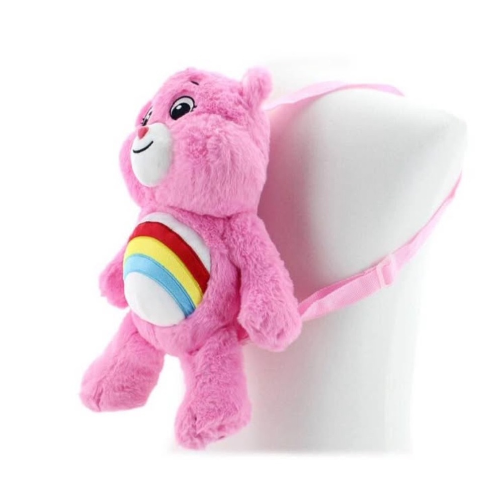 Care Bears Cheer Bear Plush Backpack - Picture 2 of 10